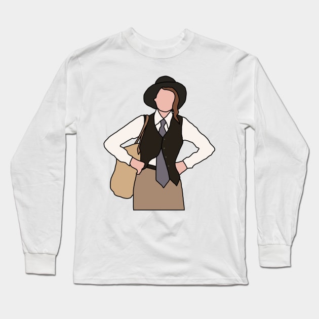 Annie Hall Long Sleeve T-Shirt by minimalistuff